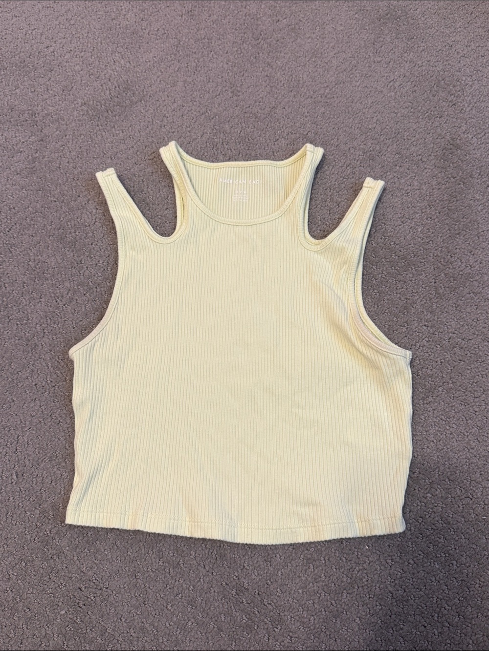 American Eagle Yellow Tank Top